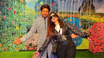 زينة تخطف الأنظار في دبي وتكشف كواليس لقائها الساخر