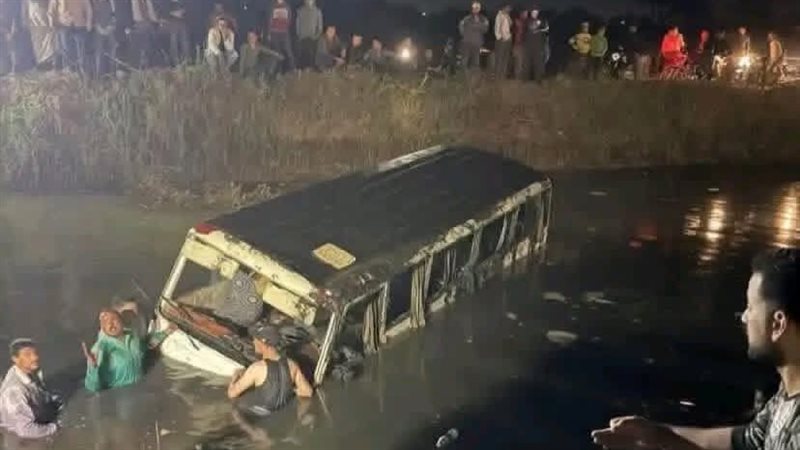 جانب من حادث 