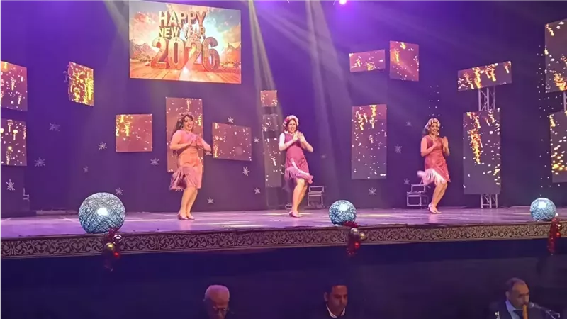   مسرح البالون في ليلة رأس السنة  