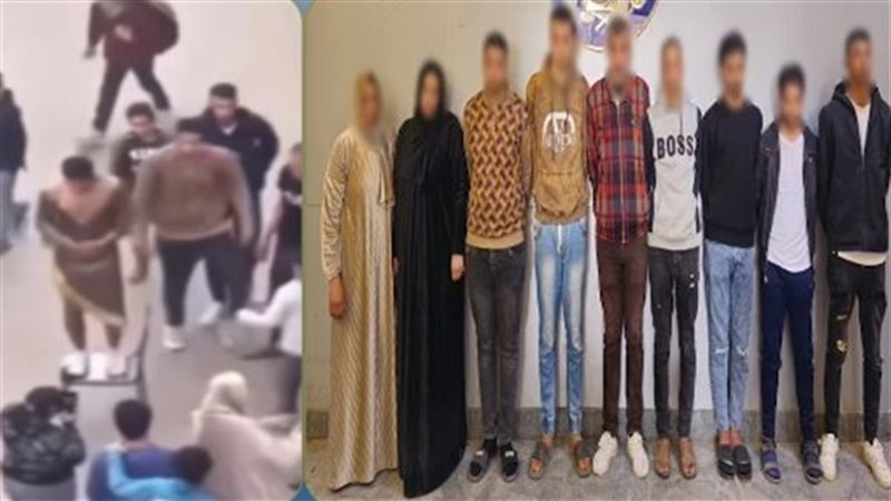 المتهمين والواقعة