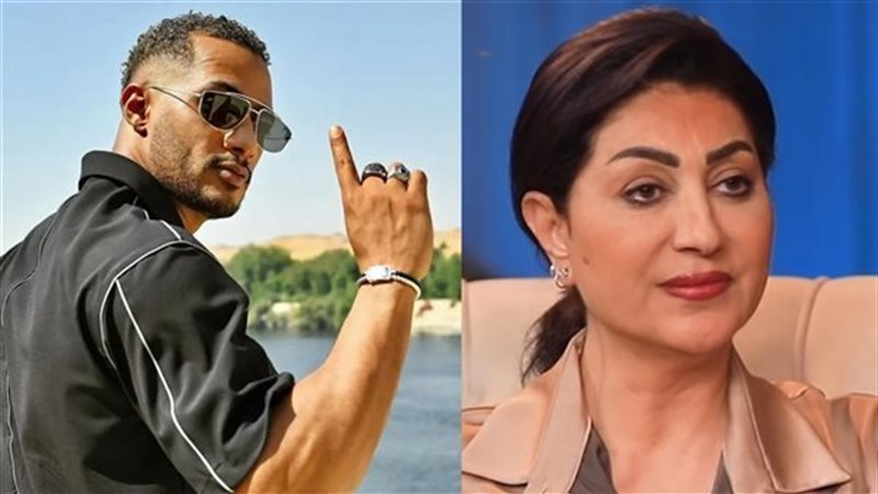 محمد رمضان ووفاء عامر