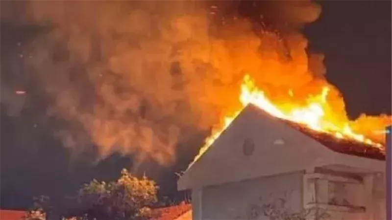 سقوط صاروخ إيرانى