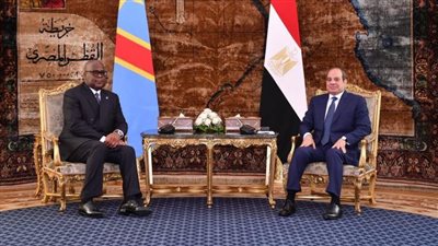 نص كلمة الرئيس السيسي بالمؤتمر الصحفي مع رئيس الكونغو الديمقراطية