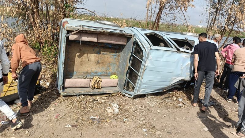 جانب من الحادث 