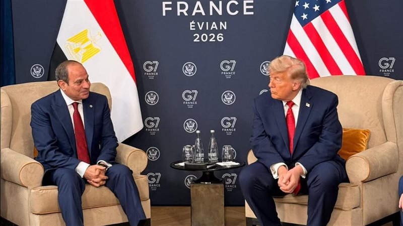 الرئيس السيسي - ترامب