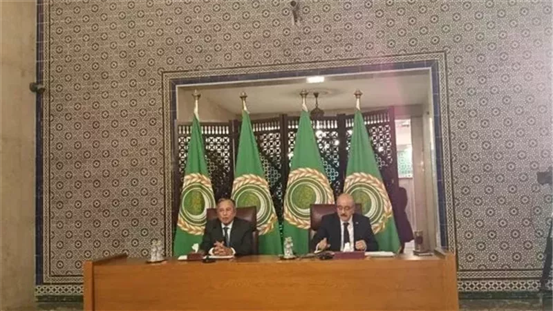 خلال المؤتمر الصحفي