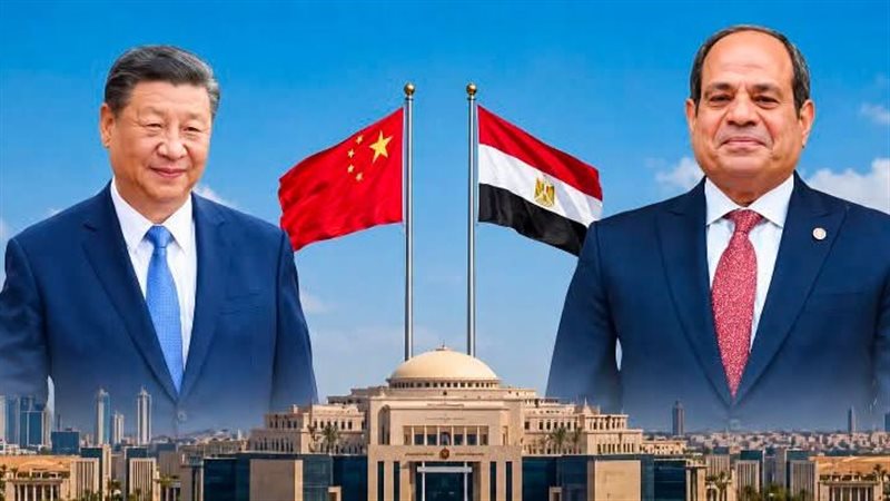 الرئيس السيسي - الرئيس الصيني